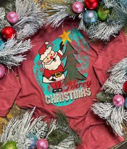 Santa Star Long Sleeve T-shirt