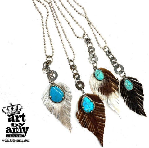 Art by Amy Leather  Necklace