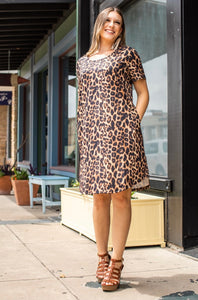 Vintage Leopard Dress