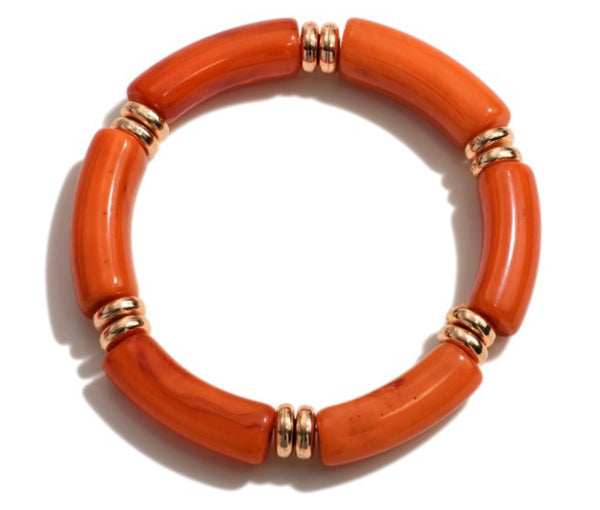 Acrylic Tube Bracelet