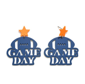 Game Day Coated Earrings