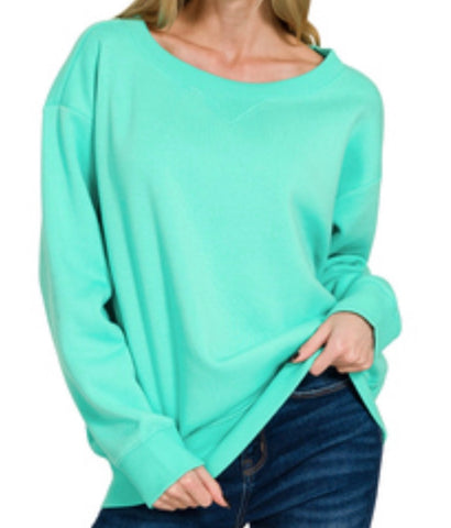 Boatneck Sweatshirt