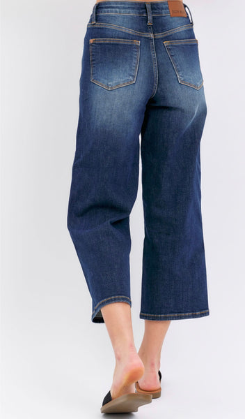 Judy Blue Wide Leg Crop