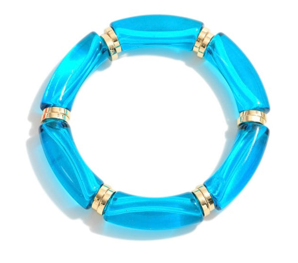 Acrylic Tube Bracelet