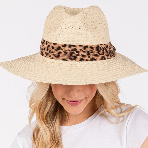 Wide Brim Straw Hat