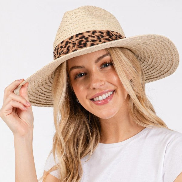 Wide Brim Straw Hat