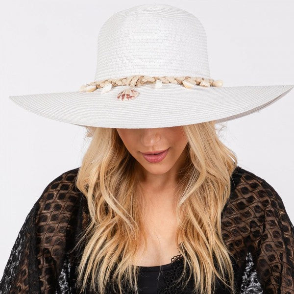White Sun Hat
