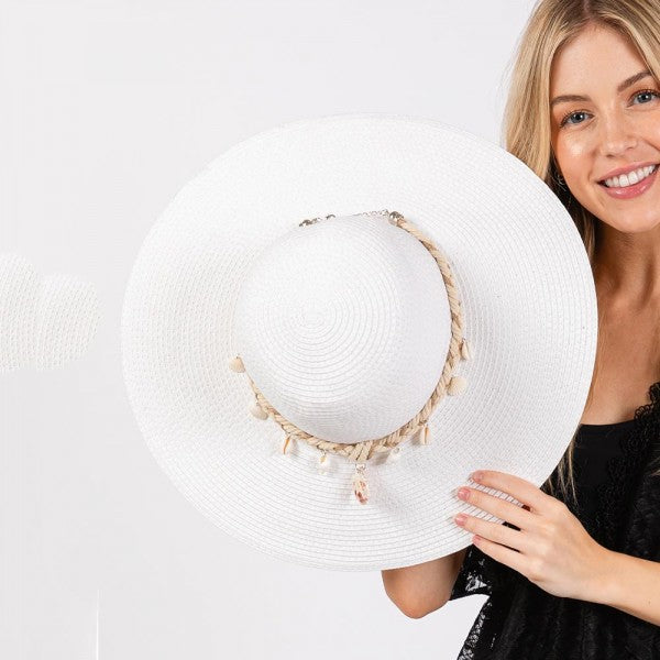 White Sun Hat