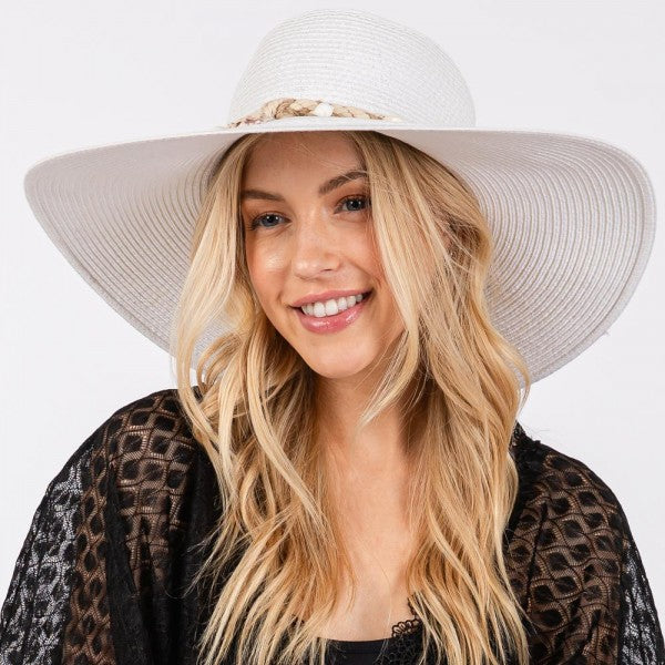 White Sun Hat