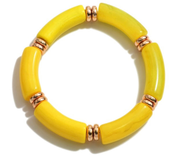 Acrylic Tube Bracelet