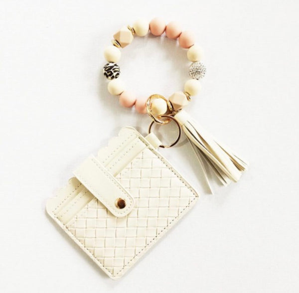 Beaded Wristlet