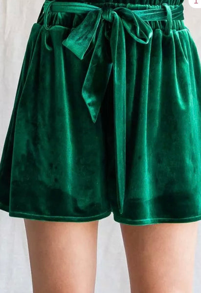 Velvet Shorts