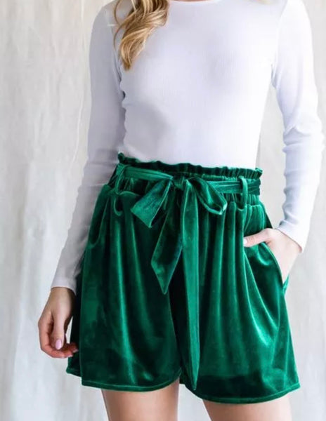 Velvet Shorts