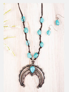 Cord Squash Blossom Necklace