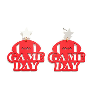 Game Day Coated Earrings