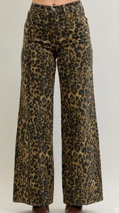 Judy Blue Leopard Print Jeans