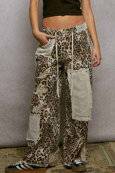 Leopard POL Pants