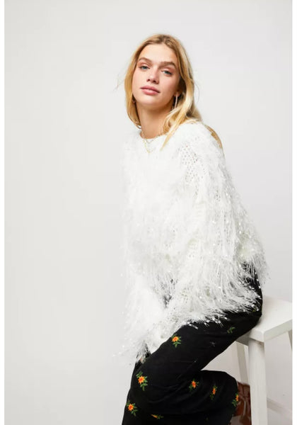 Fluffy Faux Fur Sweater