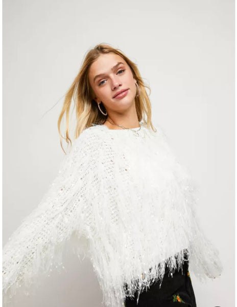 Fluffy Faux Fur Sweater