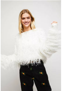 Fluffy Faux Fur Sweater