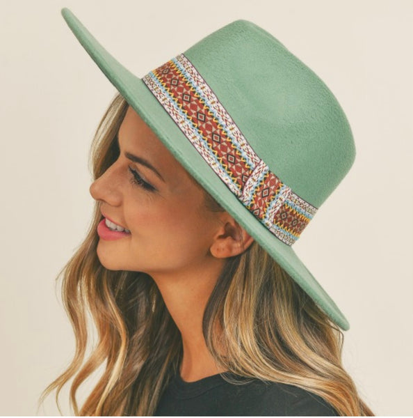 Wide Brim Hat