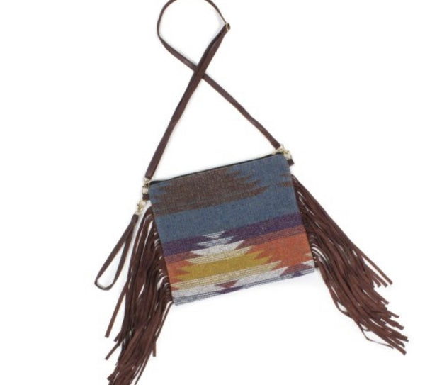 Western Tassel Crossbody