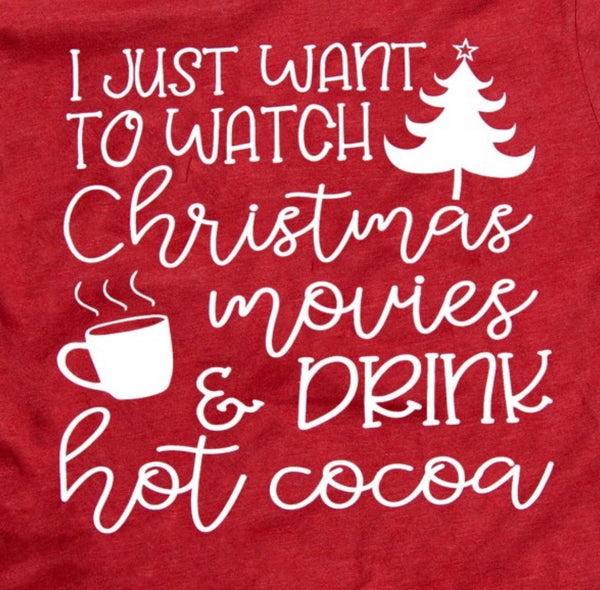 Red Christmas Movie T-Shirt