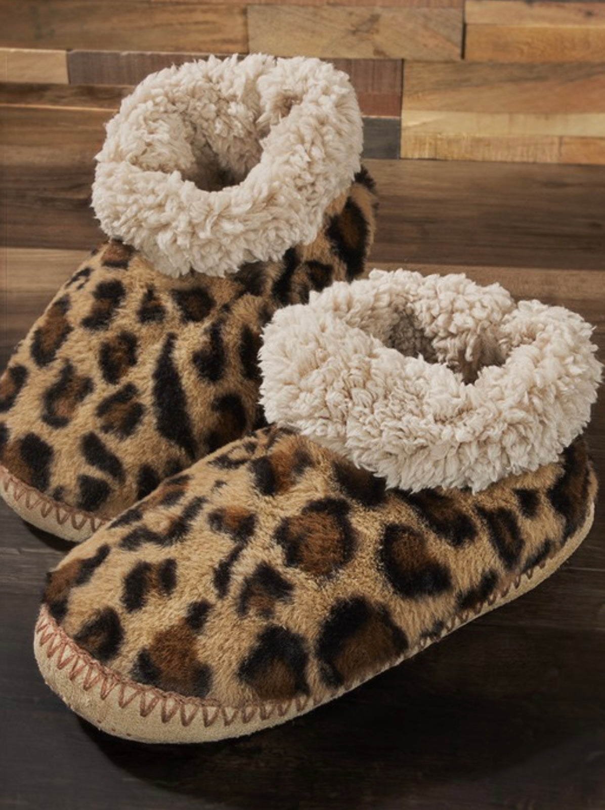 Leopard Slippers