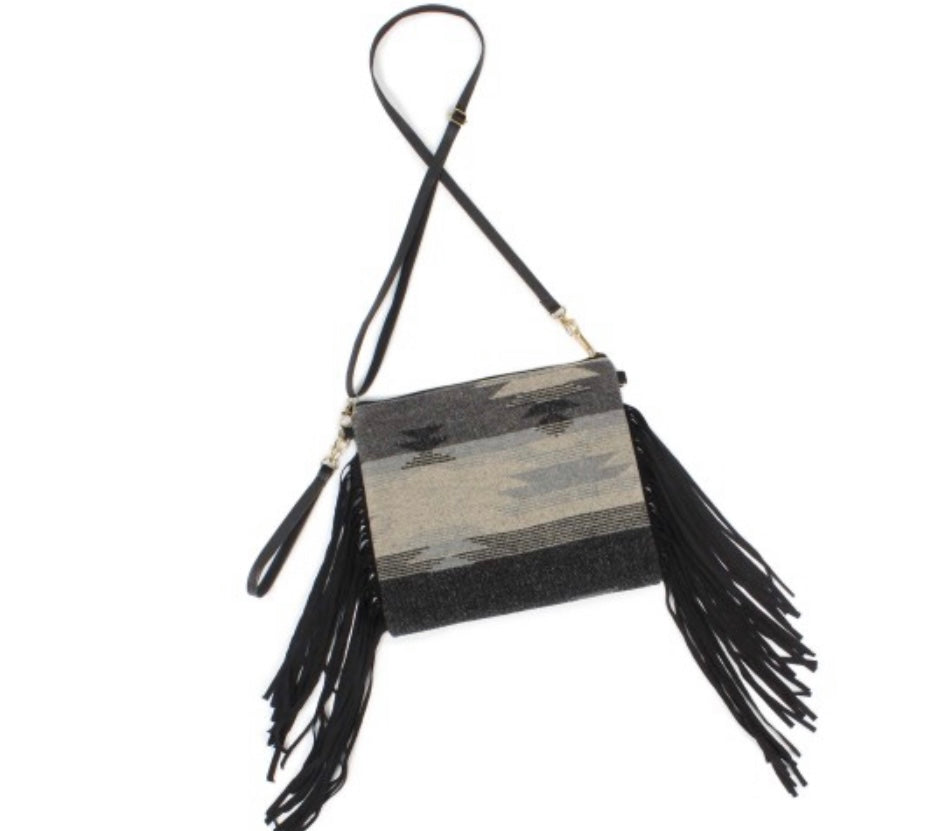 Western Tassel Crossbody