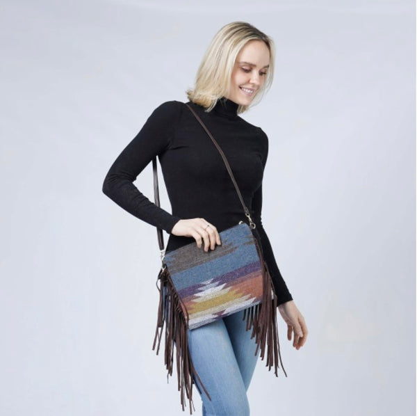 Western Tassel Crossbody