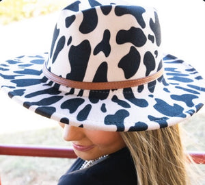 Cowprint Hat