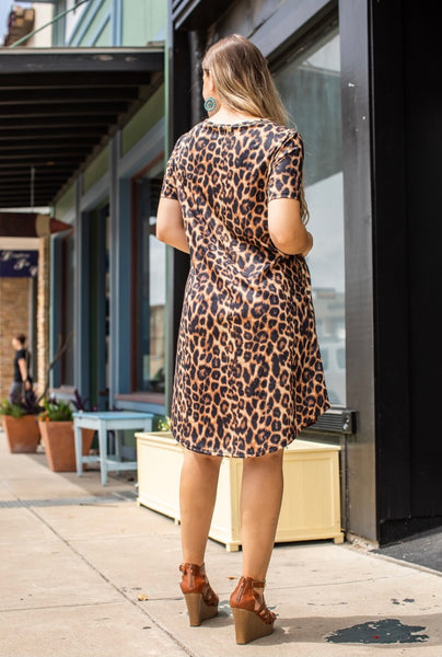 Vintage Leopard Dress