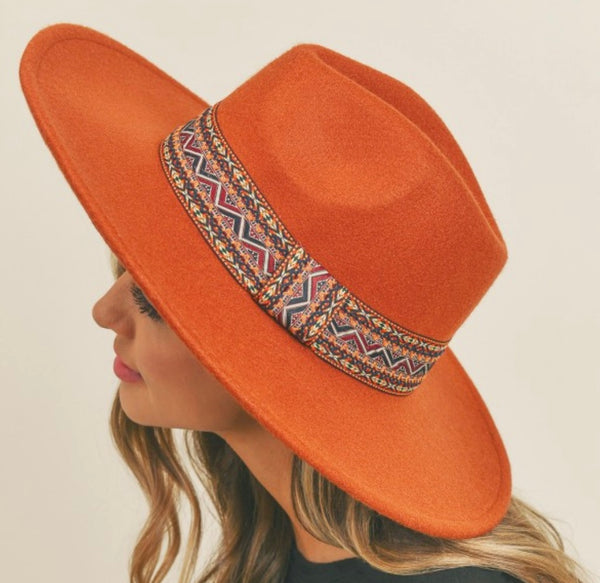 Wide Brim Hat