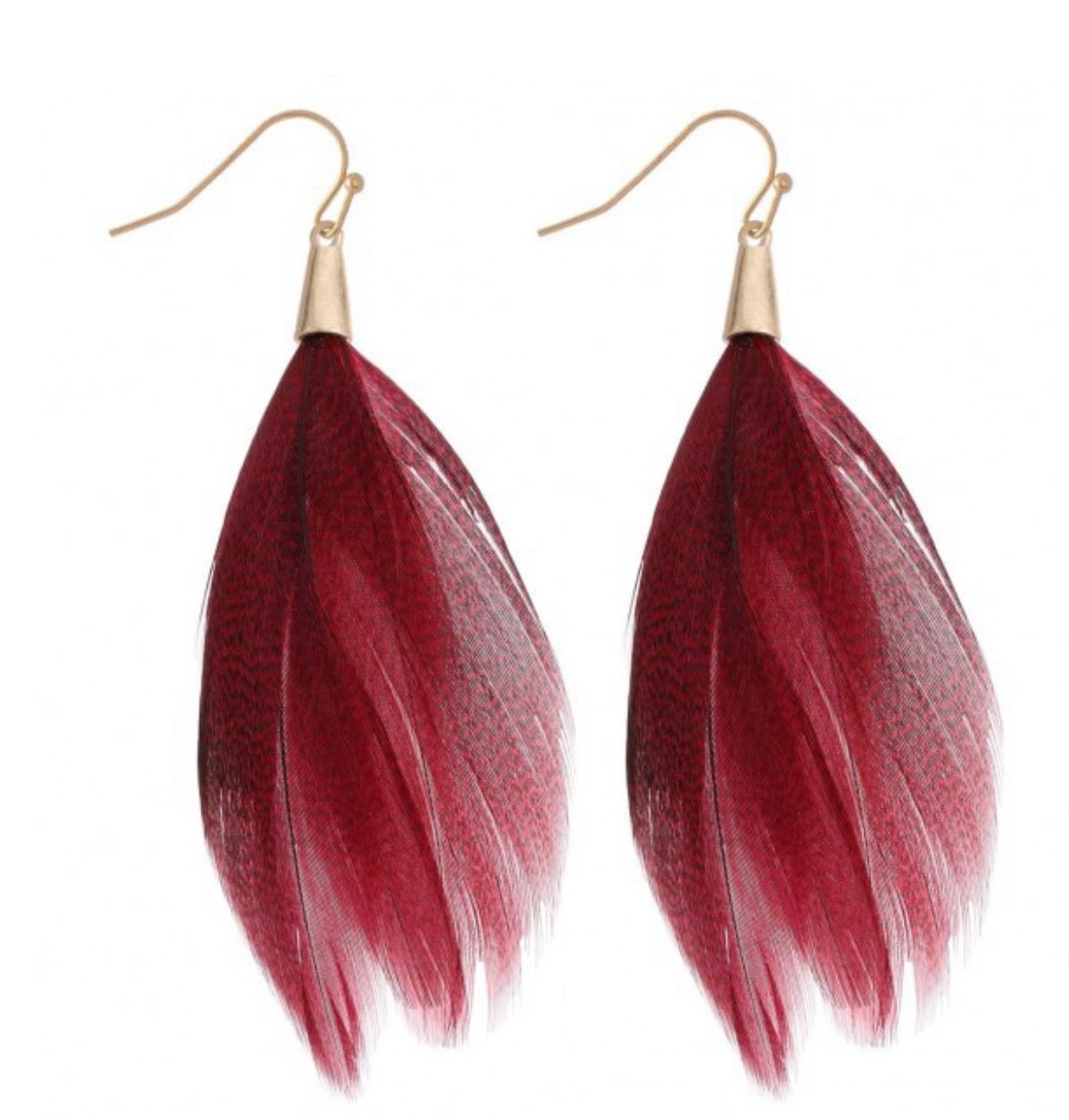 Feather Boho Earrings