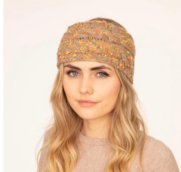 Knit Confetti Headwrap